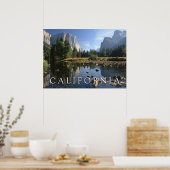 Yosemite National Park | Californië Poster (Keuken)