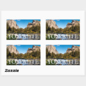 Yosemite National Park, Californië Rechthoekige Sticker (Vel)