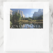 Yosemite National Park | Californië Rechthoekige Sticker (Tas)