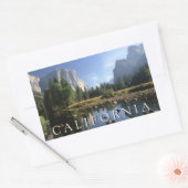Yosemite National Park | Californië Rechthoekige Sticker (Envelop)