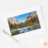 Yosemite National Park, Californië Rechthoekige Sticker (Envelop)