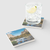 Yosemite National Park, Californië Stenen Onderzetter (Zijkant)