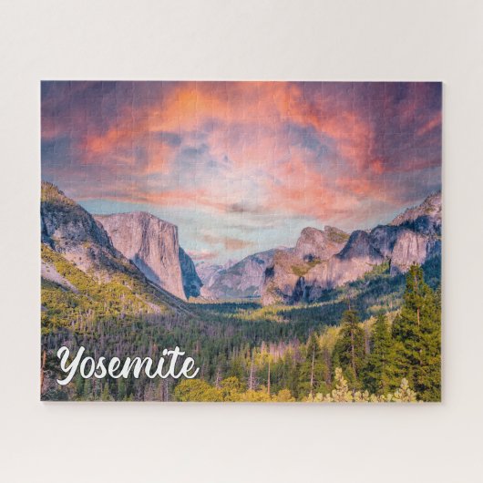 Yosemite National Park, Californië, Verenigde Stat Legpuzzel (Horizontaal)