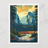 Yosemite National Park, Californië, VS Briefkaart (Voorkant)