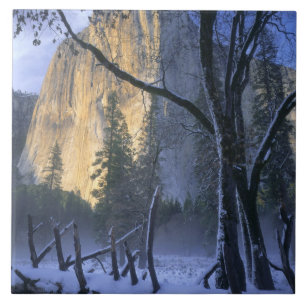 YOSEMITE NATIONAL PARK, CALIFORNIË. VS. Licht Tegeltje