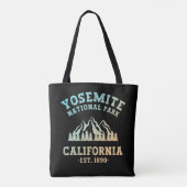 Yosemite National Park Californië Wandelroute Hell Tote Bag (Achterkant)