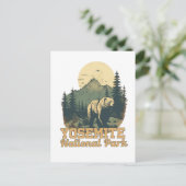 Yosemite National Park Camping Reizen Briefkaart (Staand voorkant)