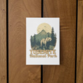 Yosemite National Park Camping Reizen Briefkaart