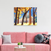 Yosemite National Park Canvas Afdruk (Insitu (Woonkamer))