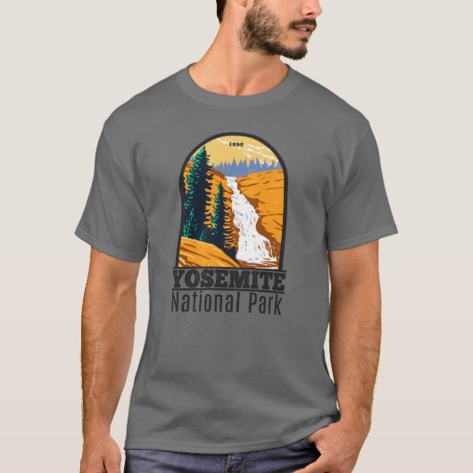 Yosemite National Park Chilnualna Herfsten Califor T-shirt (Voorkant)