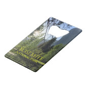 Yosemite National Park Credit Kaart Bottle Open Creditkaart Flessenopener (Voorkant Gekanteld)
