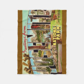 Yosemite National Park Dekken Fleece Deken (Voorkant)