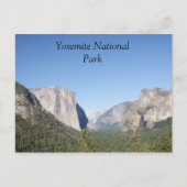 Yosemite National Park El Capitan foto-Briefkaart Briefkaart (Voorkant)