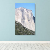 Yosemite National Park El Capitan fotocanvas Canvas Afdruk (Insitu (Houten vloer))