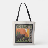 Yosemite National Park | Familie Beer Tote Bag (Achterkant)