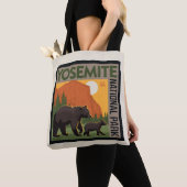 Yosemite National Park | Familie Beer Tote Bag (Dichtbij)