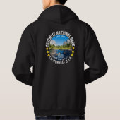 Yosemite National Park Forest Landscape Photo Hoodie (Achterkant)