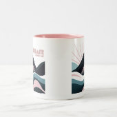 Yosemite National Park Gekleurde heuvels Tweekleurige Koffiemok (Center)