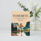Yosemite National Park Half Dome California Briefkaart (Staand voorkant)