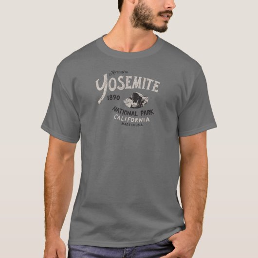 Yosemite National Park Half Dome California Shirt (Voorkant)