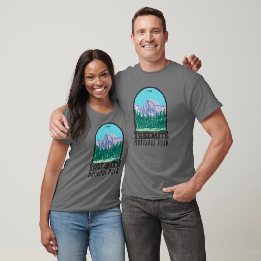Yosemite National Park Half Dome California T-shirt (Unisex)