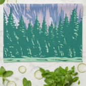 Yosemite National Park Half Dome California Theedoek (Gevouwen)