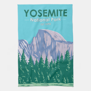 Yosemite National Park Half Dome California Theedoek