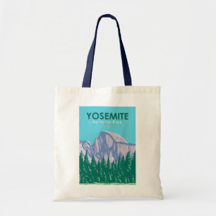 Yosemite National Park Half Dome California Tote Bag