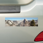 Yosemite National Park, Half Dome Mountain, Vereni Bumpersticker (Op auto)