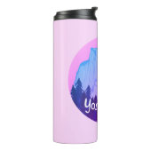 Yosemite National Park Half Dome Paars Thermosbeker (Gedraaid links)