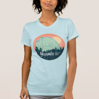 Yosemite National Park Half Dome Sunset Pink