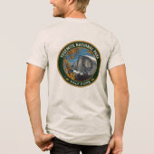 Yosemite National Park - Half Dome  Tri-Blend Shirt (Achterkant)