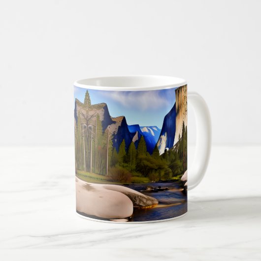 Yosemite National Park is een nationaal park Koffiemok (Voorkant rechts)