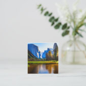 Yosemite National Park is een nationaal park Vierkante Visitekaartje (Staand voorkant)