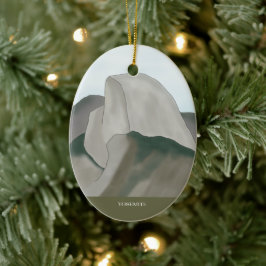 Yosemite National Park kerstboomversiering Keramisch Ornament