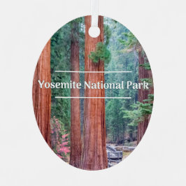 Yosemite National Park kerstboomversiering Metalen Ornament