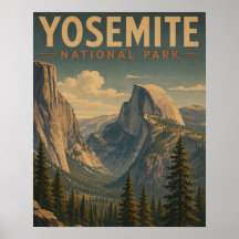 Yosemite National Park Klassiek Half Dome Dal