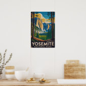 Yosemite National Park Klassieker Poster (Keuken)