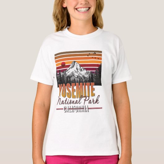Yosemite National Park - kleding T-shirt (Voorkant)