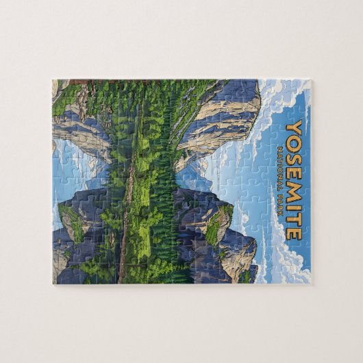  Yosemite National Park landschap Legpuzzel (Horizontaal)