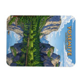  Yosemite National Park landschap Magneet (Horizontaal)