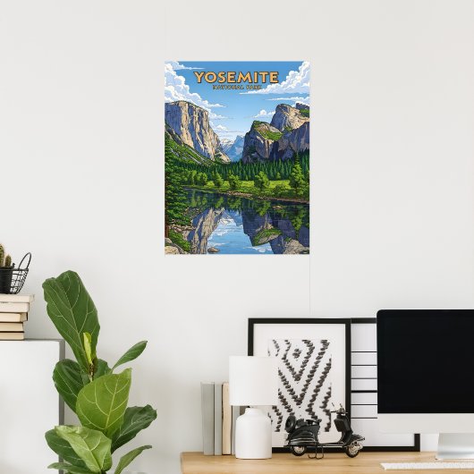  Yosemite National Park landschap Poster