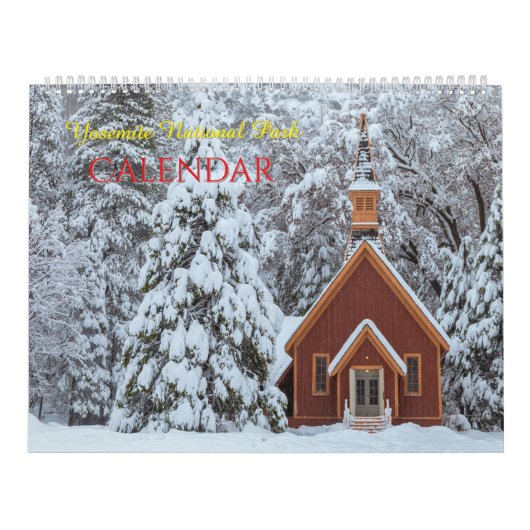 Yosemite National Park Landschappen Kalender (Hoes)
