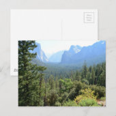 Yosemite National Park-landschapsfotografie. Briefkaart (Voorkant / Achterkant)