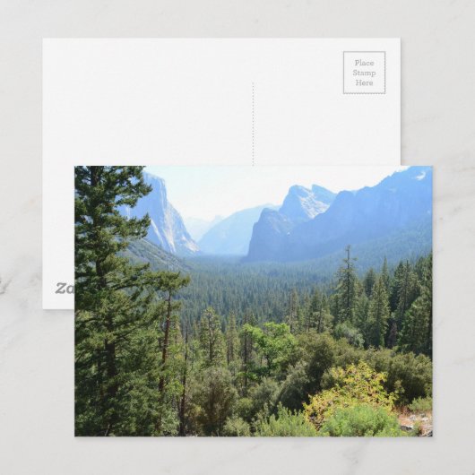 Yosemite National Park-landschapsfotografie. Briefkaart (Voorkant / Achterkant)