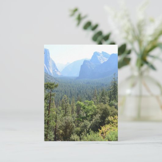 Yosemite National Park-landschapsfotografie. Briefkaart (Staand voorkant)