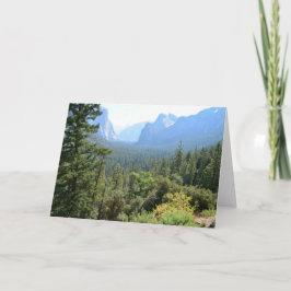 Yosemite National Park-landschapsfotografie. Kaart