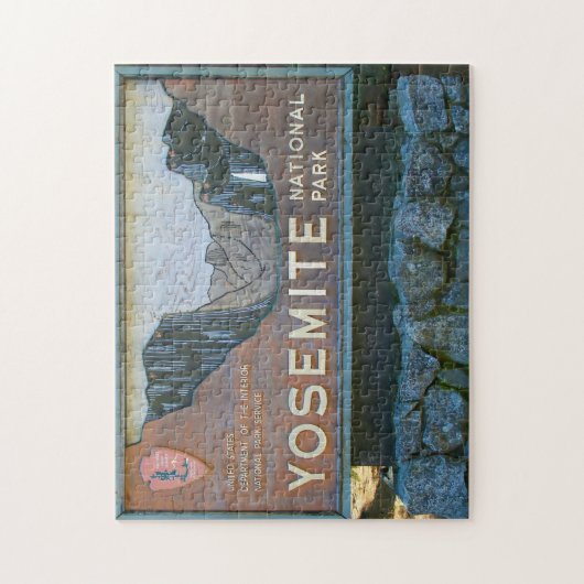 Yosemite National Park. Legpuzzel (Verticaal)