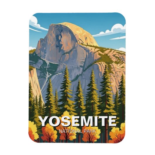 Yosemite National Park Magneet (Verticaal)