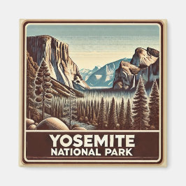 Yosemite National Park Magnet
